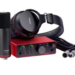 Kit Focusrite (carte son + casque + micro)